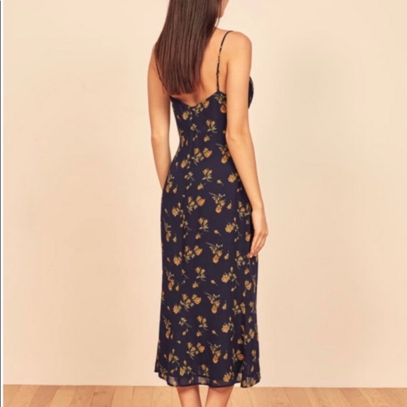 Reformation Fawn Floral Midi Dress Parma - Picture 7 of 11